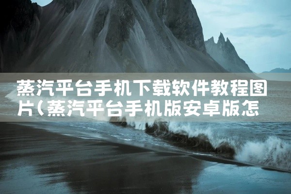 蒸汽平台手机下载软件教程图片
