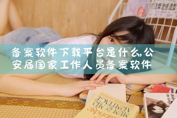 备案软件下载平台是什么