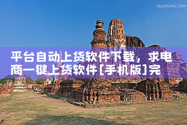 平台自动上货软件下载